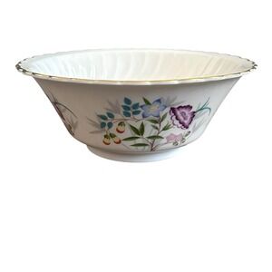 Syracuse China Jewel Tree Vegetable Bowl 7" Floral Cottagecore Vintage
